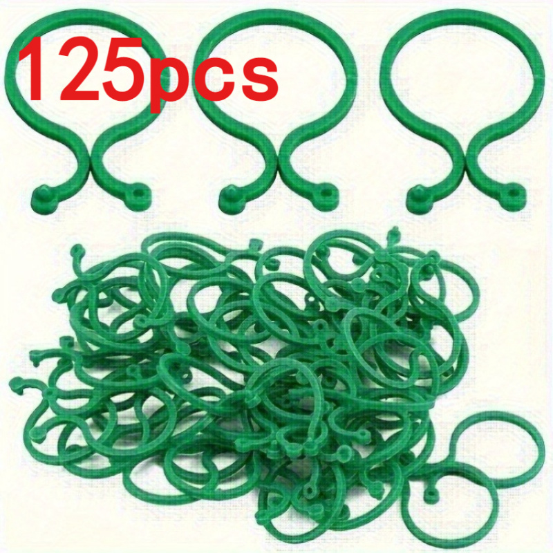 Vine Climbing Plastic - 125Pcs Perlengkapan Penyangga Tanaman Kebun, Klip